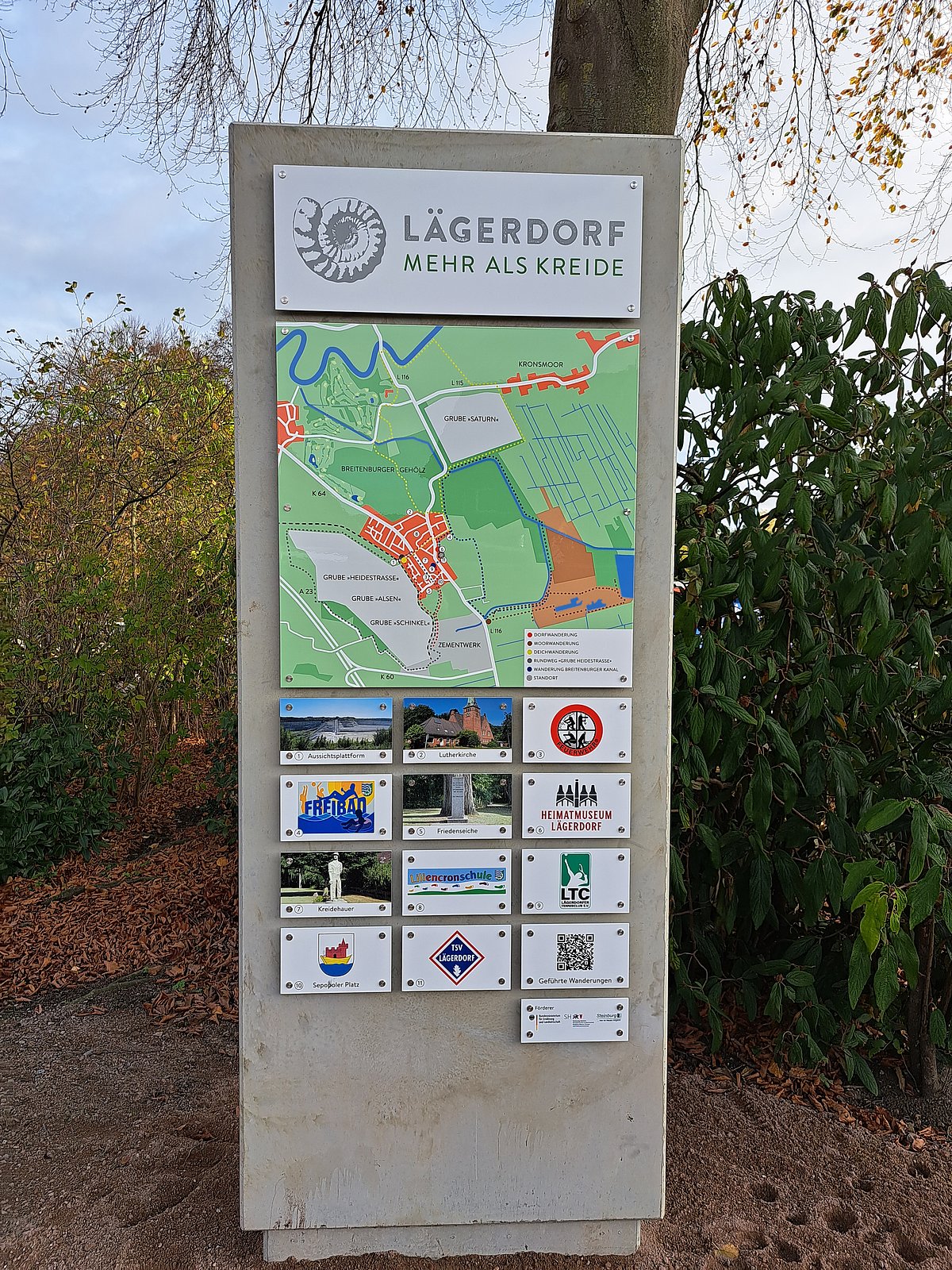 Gemeinde Lägerdorf Neue Infotafeln